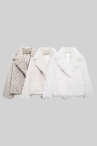 Loose Casual Faux Fur Coat