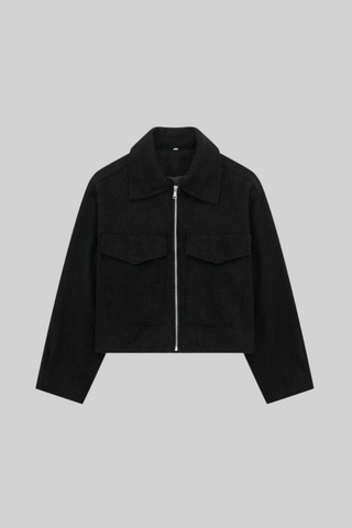 Short Teddy Fleece Jacket