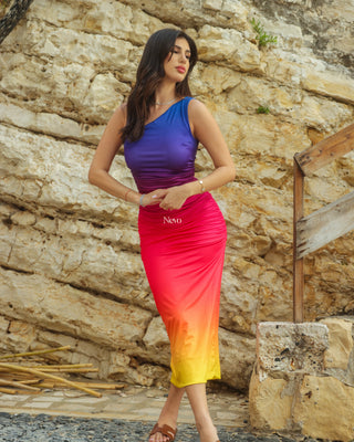 Summer Dream One Shoulder Long Dress